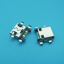 Разъем Micro USB для зарядки, 50 шт./лот, разъем для Samsung J5, J1, SM-J500, J100, J500, J5008, J500F, J7, J700, J700F, J7008 2024 - купить недорого
