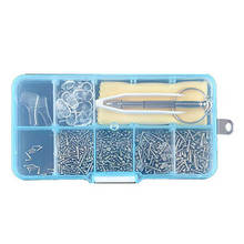 Eyeglass Sunglass Repair Kit with Screws Tweezers Screwdriver Tiny Mini Screws Nuts Assortment Glasses Repair Nose Pads 2024 - buy cheap