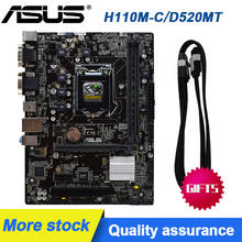 ASUS H110M-C/D520MT/DP_MB 1151 Motherboard DDR4 ram 32GB SATA III 1 x PCIe 3,2  intel H110 motherboard D520MT 2024 - buy cheap