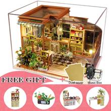 Casa Doll House Furniture Miniature Dollhouse DIY Miniature House Room Box Theatre Toys for Children Casa Dollhouse S03A 2024 - buy cheap