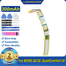 LOSONCOER-Batería de ABI-400942 Original, 100% mAh, ABI400942, para BOSE QC30, QuietComfort 30, QuietControl 30, 300 2024 - compra barato