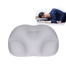 Almohada 3D para el sueño profundo, cojín ergonómico lavable para el cuello, descanso para la cabeza, relleno de microbolas de aire 2024 - compra barato