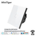 Minitiger-interruptor inteligente de parede com wi-fi, sem fio, funciona com alexa e google home, 2 gang, controle remoto - especificações Minitiger-interruptor inteligente de parede com wi-fi, sem fio, funciona com alexa e google home, 2 gang, controle remoto - especificações