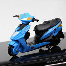 1/18 escala da motocicleta moto diecast liga plástico bicicletas de corrida modelo de motor rua scooter brinquedo crianças coleção presentes exibição 2024 - compre barato