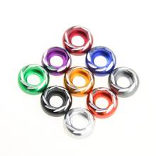 10pcs M6 Aluminum alloy round carving washer cup head gasket hex socket screw washers decorative accessories color 2024 - купить недорого