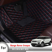 Esteiras do assoalho carro para land rover range rover evoque 2015 2016 2017 2018 personalizado protetor tapetes auto acessórios 2024 - compre barato