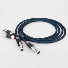 Prefair-cable de audio de alta gama 48B HIFI, conector XLR Chapado en plata 2024 - compra barato