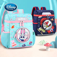 Disney mochila escolar 3d zootopia para crianças, sacola de desenhos animados do judy e nike bag 5-12 anos de idade, mochila de segurança com luz refletora para meninos e meninas 2024 - compre barato