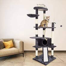 Cat'S Tree Scratcher Scratching Tower Fun Post Climbing Tree Toy Activity Centre Pet House Cat Furniture Scratching Post C05 2024 - buy cheap