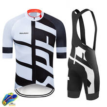Conjunto de roupas para ciclismo raudax 2021, conjunto de verão respirável e manga curta para equipe bicicleta masculina 2024 - compre barato