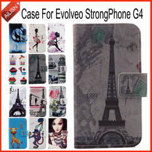 AiLiShi Case For Evolveo StrongPhone G4 Flip Leather Case StrongPhone G4 Evolveo Exclusive 100% Special Phone Skin+Tracking 2024 - buy cheap