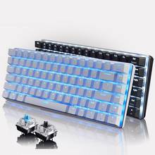 AJAZZ AK33 Mechanical Gaming Keyboard with Blue/Black Switch 82Keys Simple Layout Gamer/Officer Wired Keyboard for PC Notebook 2024 - buy cheap