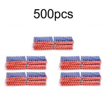 500/200/100 pçs bala de espuma segura eva bala macia sólida dardos para nerf n-strike elite série blasters para arma de brinquedo 2024 - compre barato