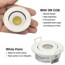 10pc/pack LED Recessed Lighting Downlight Dimmable COB Mini 3W 5W 7W Equal 36 50W 80W Hologen Lamp 110V 220V 2024 - buy cheap