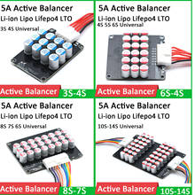 5A Active Equalizer Balancer 3S 4S 6S 7S 8S 10S 12S 13S 14S 16S Li-ion Lifepo4 LTO Lithium Battery Energy transfer Balance BMS 2024 - buy cheap