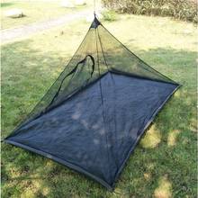 Outdoor Ultralight Summer Mesh Tent Camping Triangle Anti-mosquito Anti-insect Net Zipper Door Fishing Hiking Tent 220*120*100cm 2024 - buy cheap