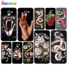 Hand Flower Snake Cute For Samsung Galaxy J2 J3 J4 Core J5 J6 J7 J8 Prime duo Plus 2018 2017 2016 Silicone Phone Cover 2024 - buy cheap