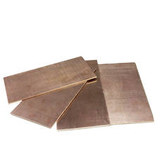 1Pcs Beryllium Bronze Sheet  Plate Length 100mm 200mm Guillotine Cutting Thick 0.5-2mm C17200 For DIY Material 2024 - buy cheap