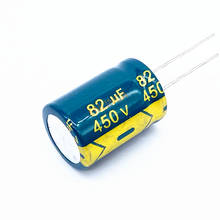 Capacitor eletrolítico de alumínio de alta frequência, tamanhos 18*25mm, tolerância 450 20%, 20%, 2 tamanhos 2024 - compre barato