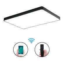 Modern Ultra-Thin 5cm LED Ceiling Lamp Nordic Iron Square Style Black/White Ceiling Light For Living Room Bedroom Indoor Foyer 2024 - купить недорого