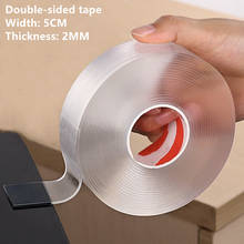 Multifunctional Double Sided Tape Washable Reusable Traceless Nano Tape Width 5CM Thickness 2MM Length 5M Adhesive Tape 2024 - buy cheap
