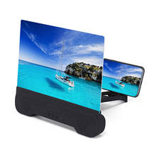 AMPLIFICADOR DE PANTALLA 3D para teléfono móvil, lupa de vídeo HD, soporte plegable agrandado, accesorios para teléfono móvil 2024 - compra barato