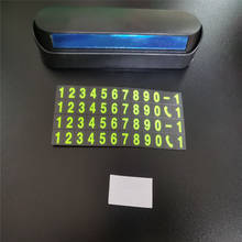 Placa adhesiva para tarjeta de número de teléfono de coche para Tesla Aston Martin Volvo Mazda Suzuki Isuzu Daihatsu 2024 - compra barato