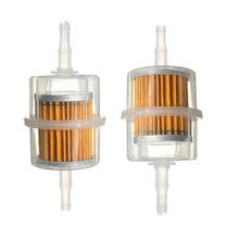 2x Universal Motorcycle Φ 6mm + 8mm Oil Filter Fuel Filter Petrol Filter, Fits For Mini Bike Pocket Bike Dirtbike Pitbike 2024 - buy cheap