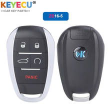 KEYECU-mando a distancia Universal inteligente para coche, llave de coche con 5 botones, programador de llave de ZB16-5, serie ZB KD-X2 2024 - compra barato