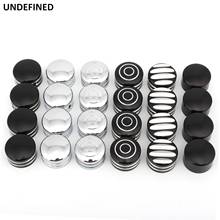 Motorcycle Bolt Cover Spark Plug Head Caps Black Chrome For Harley Twin Cam Touring Road King 99-2017 Sportster 883 XL1200 48 72 2024 - buy cheap