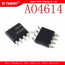 10 шт./лот AO4614 соп-8 4614 AO4614B полевой эффект транзистор 2024 - купить недорого