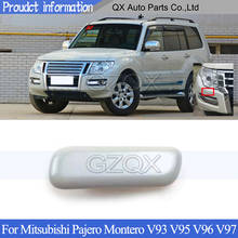 CAPQX Неокрашенный фар форсунки Крышка для Mitsubishi Pajero Montero V93 V95 V96 V97 фары Крышка для распылителя 2024 - купить недорого