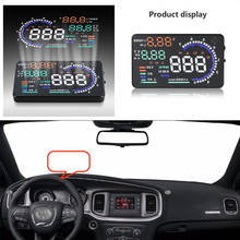 Car HUD Head Up Display For Dodge Charger/Challenger 2015 2016 Auto Professional Electronic Accessories Plug And Play 2024 - buy cheap