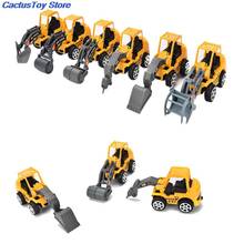 1pc crianças brinquedo mini veículo de engenharia carro caminhão escavadeira modelo brinquedos presentes do menino crianças brinquedos educativos (estilo aleatoriamente) 2024 - compre barato