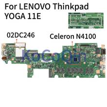 For LENOVO Thinkpad YOGA 11E N4100 Notebook Mainboard 17833-1M 448.0DA06.001M 02DC246 SR3S0 Laptop Motherboard 2024 - buy cheap