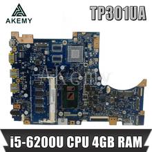 TP301UA/ I5-6200/6198U CPU 4GB RAM For Asus TP301U TP301UA TP301UJ TP301UJ Laptop motherboard TP301UA Mainboard 100% Tested 2024 - buy cheap
