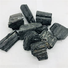 Natural Black Tourmaline Crystal Rough Stone Rock Mineral Specimen Healing Stone Home Decoration 2024 - buy cheap