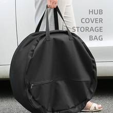 Car SUV Tire Cover Storage Bag Spare Tire Wheel Bag Tyre Storage Tote Oxford Cloth For Tesla Model3 18 Inch Or 19 Inch Wheel Cap 2024 - buy cheap