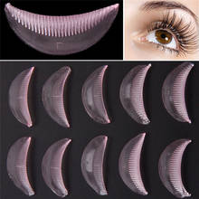 3/5 Pairs 4.8cm Transparent Silicone Eyelashes Lift Lifting Curler Eye Lash Extension Graft Brush Tool Accessories 2024 - buy cheap