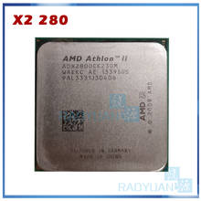 AMD Athlon X2 280 X2-280 3.6GHz Dual-Core CPU Processor ADX280OCK23GM Socket AM3 938pin 2024 - buy cheap