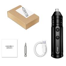 Juego de destornilladores inalámbricos, Mini destornillador de precisión, recargable por Usb, eléctrico, recargable, 1 Juego
