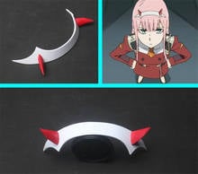 Новый любимый в FRANXX Zero Two реквизит для косплея головные уборы из ПВХ ободок для волос A644 2024 - купить недорого