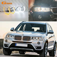 For BMW X3 F25 LCI G01 X4 F26 G02 Ultra bright Day Light turn signal light DTM M4 Style LED Angel Eyes halo rings 2024 - buy cheap