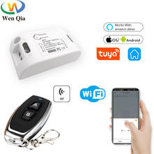 WiFi Smart Switch Module 433Mhz AC 90V~220V 1CH Receiver Universal Wireless Remote Control Transmitter Work with Tuya SmartLife 2024 - buy cheap