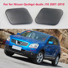 Boquilla de pulverización de arandela de lámpara, tapa de cubierta de chorro para Nissan Qashqai J10 dualis j10 2007-2010 OEM 28659-JD000, Color Base, 1 par 2024 - compra barato