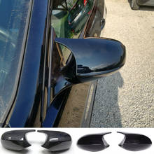Cubierta de espejo retrovisor de coche, cubierta de fibra de carbono/ABS, reemplazo directo para BMW E90, E91, 2008-11, E92, E93, 2010-13, LCI 2024 - compra barato