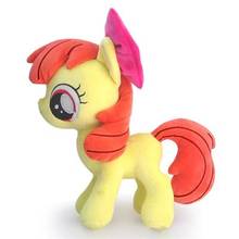 Figuras de acción de unicornio Apple Bloom, caballo de peluche, 10 ", 25CM 2024 - compra barato