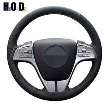 Artificial leather Steering Wheel Cover DIY Hand-stitched car Steering Wheel Cover for Mazda 6 Mazda 6 2009 Car accessories 2024 - buy cheap