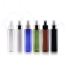 100ml X 50 Empty Makeup Spray Pump Plastic Bottle With Gold Silver Aluminum Collar 100cc Perfume Cosmetic PET Bottle Container 2024 - buy cheap