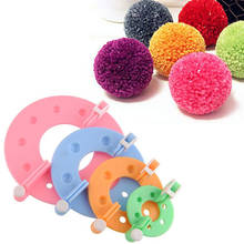 4pcs/set Pompom Maker Handmade Creative Kit Knitting Crafts Maker Different Sizes Plush Ball Making Tool 2024 - buy cheap